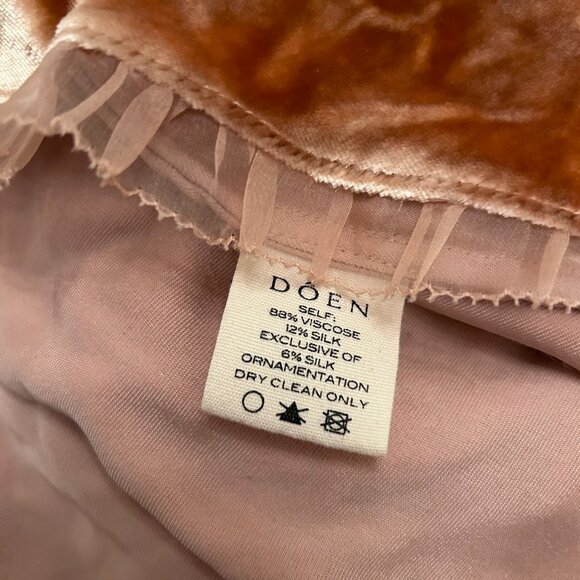DOEN Calsi Dress Rose Blush NWOT- XS - - Picture 10 of 10